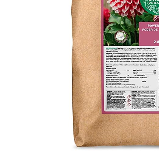 GAIA GREEN Easy to Use Long Lasting Multi-Ingredient Power Bloom for Root Development Flowering and Fruiting Plants 20 Kilograms