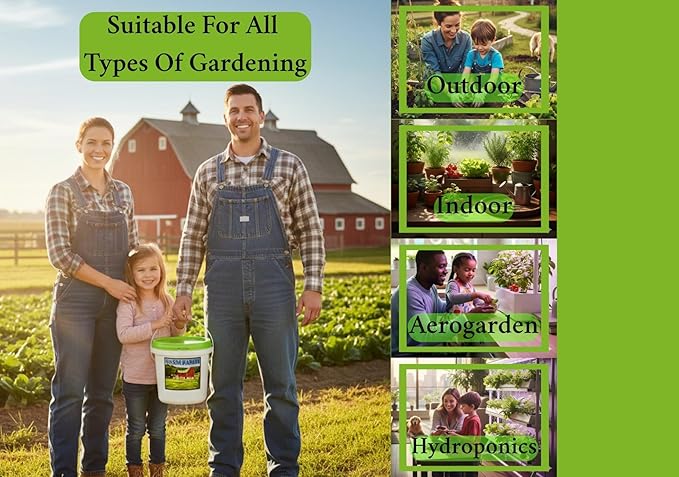 Survival Seed Vault: 50 Varieties 50000+ Non-GMO Heirloom Seeds - 5+ Year Supply in Secure Bucket + Growing Guide by B&ampKM Farms