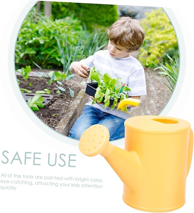 Generic Garden Tool Mini Shovels Rake Watering Pot Planting Tools for Outdoor Gardening with Apron Safe and Practical