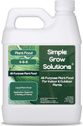 Liquid Plant Food All Purpose- House Plant Fertilizer- Liquid Fertilizer for Indoor Plants &amp Vegetable Garden- Concentrated Plant Nutrients - Green Growth - Simple Grow Solutions- 32 Ounce
