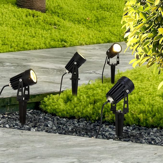 Solar Lawn Spotlight LED Outdoor IP65 Waterproof Lighting Villa Garden Garden Light Warm White/Daylight White/RGB