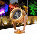 Ground LED Landscape Lights - LED spotlights LED Outdoor floodlights IP65 Waterproof Round Wall Light rotatable Decorative Lights/for Paths driveways Decks Stairs White-3W(85-265V)