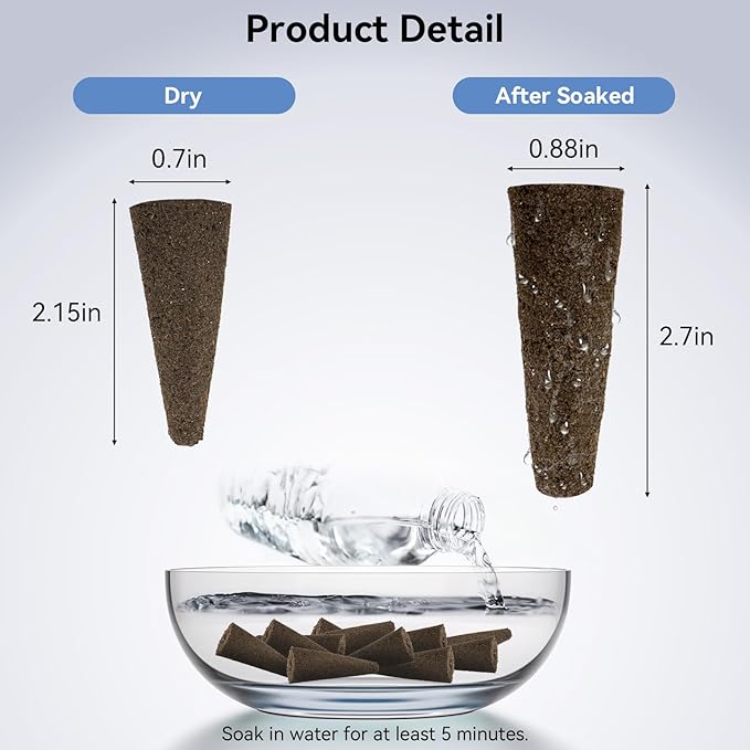 inbloom 12 Pods Hydroponics Growing System and 50 Pcs Hydroponic Grow Sponges
