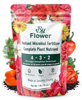 ByFlower Water-Soluble House Plant Fertilizer 1 lb – Organically Enhances Soil Quality for Thriving Plants - Vegan Garden Fertilizer Supports Healthy Growth