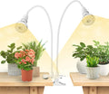 Grow Lights for Indoor Plants LED 20 W Full Spectrum Bulb Replaceable Plant Light 300 W Equivalent Clip on Grow Light with Optical Lens for Indoor Growing Lifetime Free Bulb Replacement