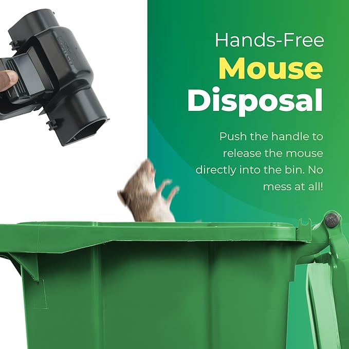 Rat Traps Indoor and Outdoor - Dual-Entry Large Rat Trap Outdoor and Indoor for Home Garden and Restaurant with 99.9% Trap Rate | Easy to Use Rodent Traps with Safe Hands Free Design - UCatch