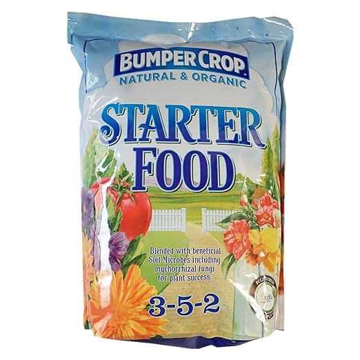 Coast of Maine Bumper Crop Starter Food 3-5-2 Natural &amp Organic 12lb