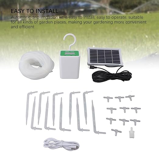 FLEXMAN Automatic Plant Waterer Set Regular Induction Water Spraying Professional Automatic Drip Irrigation Kits Automatic Plant Watering Device for Garden Yard