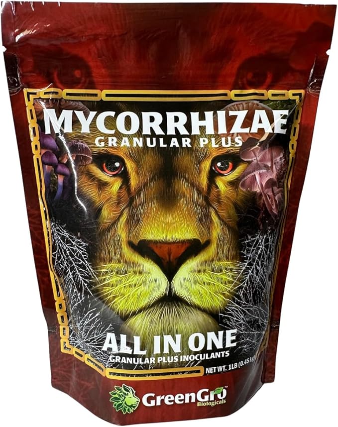 GreenGro Granular Plus Myco All-in-One Fertilizer with Kelp and Humic Acid for Plants Organic Root Stimulator Plant Food with Mycorrhizae for Indoor &amp Outdoor Gardens
