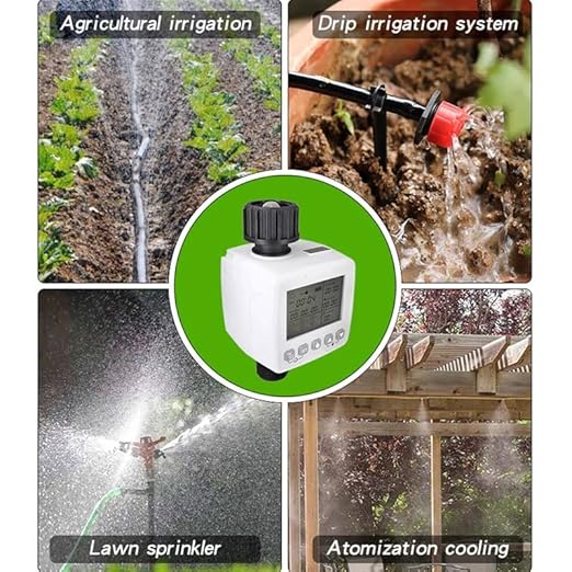 Automatic Irrigation System Home Drip Irrigation Watering Kits System Sprinkler with Smart Controller for Garden Bonsai