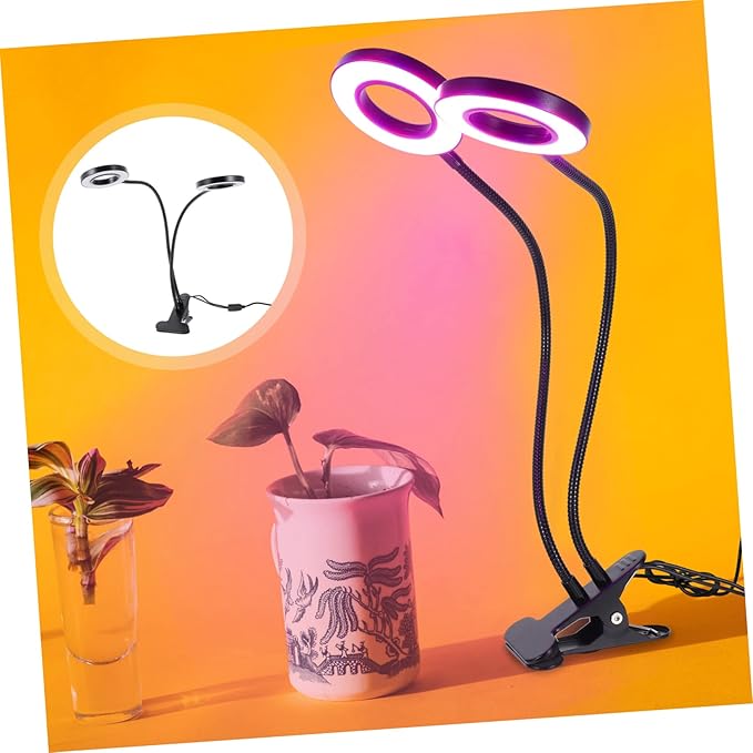 Garneck Led Grow Light Low Light House Plant Lamp for Seed Starting Indoor Growth Lamp