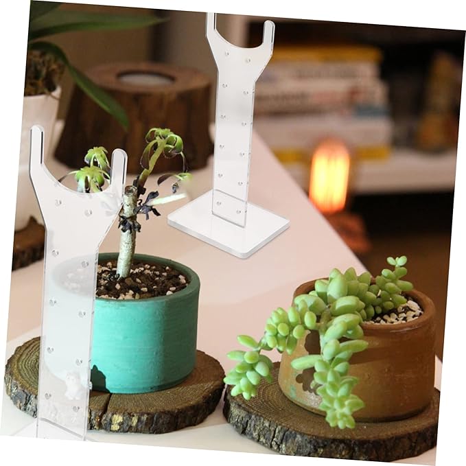 1Pair Plant Light Stand for Indoor Growing Simple Design Grow Lights Rack High Grade Material Suitable for Greenhouse Plants Easy Installation and Use