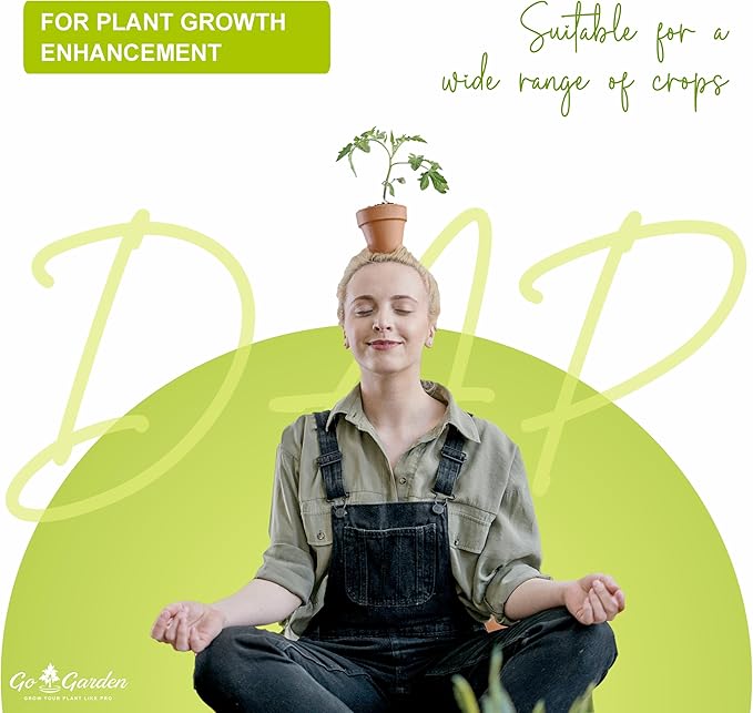Go Garden Bio DAP Fertilizer for Home Plant - All Purpose Plant Food Gardening Fertilizer 950 Grams Granules