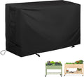 Outdoor Raised Garden Bed Cover for Best Choice Products 48 x 24 x 30 Inches Raised Garden Bed Outdoor Planter Box Stand Cover for Mobile Elevated Wood Planter/Planting Bed