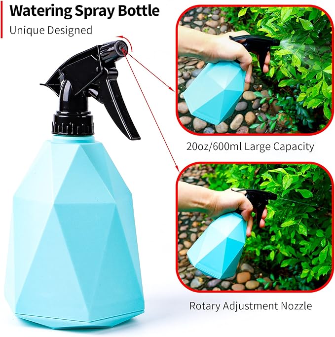 JUMPHIGH Floral Garden Tools Set 11 PCS Heavy Duty Gardening Tools Includes Hand Trowel Rake Weeder Pruner Sprayer Gardening Gifts for Women Garden Kit with Storage Tote Bag and Garden Gloves
