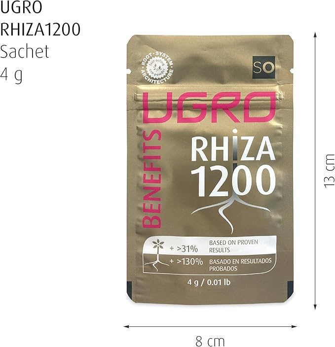 Fast Acting Plant Powder Mycorrhiza Improved Growth Enhancing Fungi Better Plant Nutrition Rapid Root Development l UGro Rhiza 1200