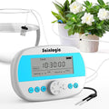 Sainlogic Automatic Plant Waterer for 15 Potted Plants Smart Self Watering System with Humidity Monitor DisplayDeep Root Irrigation IP64 Programmable Timer for Vacation Travel Indoor Garden