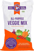 Purple Cow Organics All Purpose Veggie Mix 1 Cubic Foot Bag Organic Chemical-Free &amp Ready to Use Plant Based Compost Blend for Vegetable Gardens Containers &amp Planter Pots Raised Bed Boxes