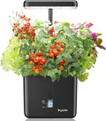 Indoor Garden Growing Systems Self-Watering Plant Pot Smart Gardening System with 17 Watts LED Grow Light Auto Timer Gardening Plant Gifts for Dad Mom Plant Pot for vegetables herbs(No Seeds&ampSoil)