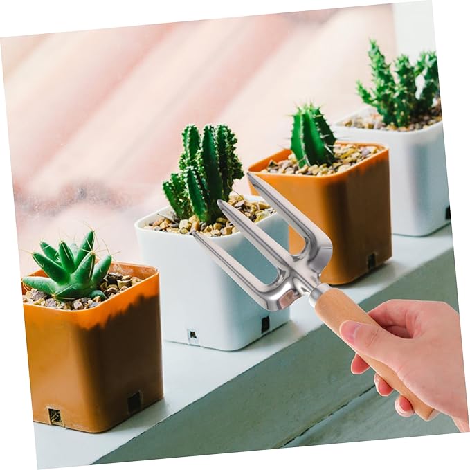 VANZACK 1 Set Garden Tools Ergonomic Hand Tools with Handles for Efficient Weeding and Soil Excavation Durable Gardening Supplies for Outdoor Use and Easy Organization