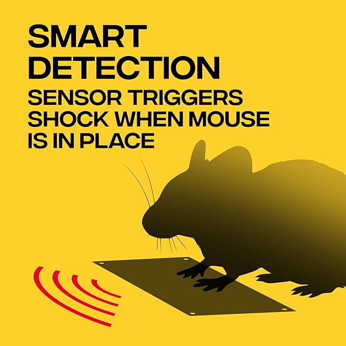 Victor Humane Mouse Traps Indoor for Home - M250BSR-2 - No Touch Electric Mouse Traps for Home Pack of 2