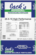Jack's Professional 25-5-15 High Performance Water-Soluble Fertilizer with Micronutrients for Heavy Feeding Plants in Continuous Liquid Feed Programs 25lbs