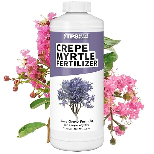 Crepe Myrtle Fertilizer Complete Liquid Crepe Myrtle TreePlant Food 32 oz (1 Quart)