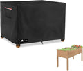 Outdoor Raised Garden Bed CoverHeavy Duty 600D Waterproof Elevated Wood Planter Box Stand Cover for Winter72L x 24Wx 30H Inch(BlackCovers Only)