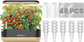 inbloom 12 Pods Hydroponics Growing System and Hydroponic Seed Pod Kits Replacement Grow Baskets 20pcs Grow Labels 48pcs Grow Domes 20pc