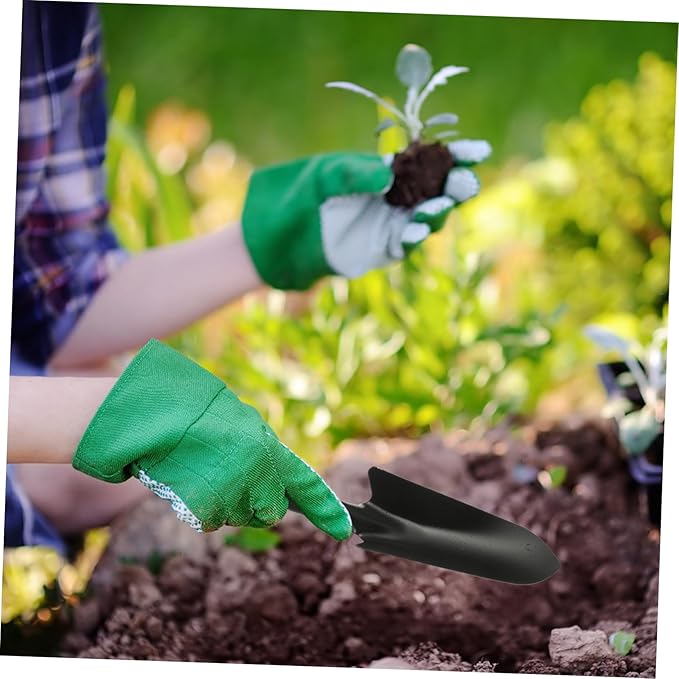 5pcs Multi-Function Gardening Tool Set Durable Iron Shovels for Planting Digging and Loosening Soil Comfortable Grip Handles for Easy Use Gardens and Flower Shops
