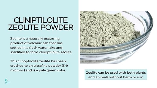 5 Pounds Clinoptilolite Zeolite Soil Conditioner Milled Fertilizer Powder