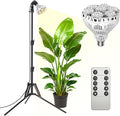 SANSI Standing Grow Lights for Indoor Plants 40W Plant Lights for Indoor Growing Full Spectrum(600W Equiv) Tripod Adjustable 30-55 Plant Lamp with 4-Level Dimmable Auto On Off 4 8 12 Hrs Timer