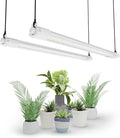 MARS HYDRO VG40 2ft Grow Lights for Indoor Plants 5000K Full Spectrum 2x2 Coverage IP65 Waterproof Linkable Under Canopy LED Plant Light Strip for Seedling Veg Flower Plug and Play 2-Pack 40W