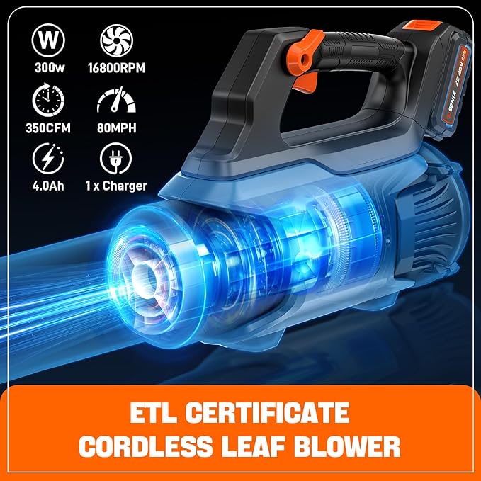 SENIX X2 20 Volt Max* 3-Piece Cordless Power Tool Combo Kit with Battery Powered 10 String Trimmer Variable Speed Leaf Blower 18 Hedge Trimmer Includes 2 Batteries &amp Battery Charger (S2K3B2-0