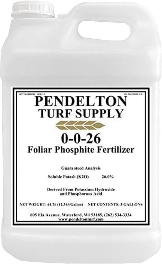 0-0-26 Foliar Phosphite (26% Soluble Potash) Liquid Fertilizer (2.5 gal)