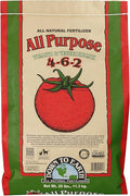 Down To Earth All Natural Fertilizers Organic All Purpose Tomato &amp Vegetable Mix - Plant Food for Tomatoes Peppers Herbs and Flowers 4-6-2 25 lb