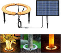 Solar Light Up Palm Tree OutdoorWarm Light Super Bright 32 LED 5 V 12000mAh Landscape Spotlights for Big Tree&ampPalm Tree Lighting Christmas FloodLights Home Garden Christmas Party Outdoor
