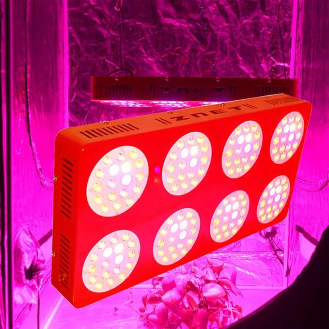 Hanchen Grow Light LED Grow Light Plant Light 8pcs Plant COB Lamp Growing Light Bulb 8000LM for Indoor Greenhouse Seeding Vegetable Flower Fruit Herb Foliage Plant with CE Certificate