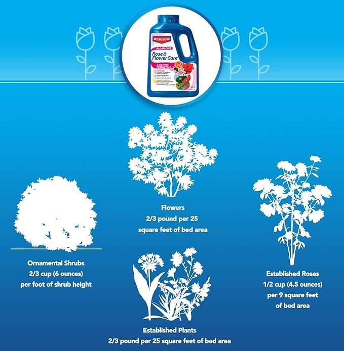 BioAdvanced All-In-One Rose and Flower Care I Granules 4 lb