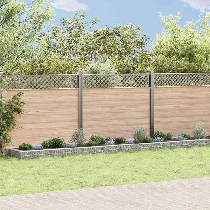 Gabion Raised Bed Silver Galvanized Steel Extra Long Durable Planter for Outdoor Plants Garden Bed 39.4 x 39.4 x 7.9 Inches