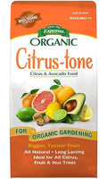 Espoma Organic Citrus-Tone 5-2-6 Natural &amp Organic Fertilizer and Plant Food for All Citrus Fruit Nut &amp Avocado Trees 4 lb. Bag. Promotes Vigorous Growth &amp Abundant Fruit