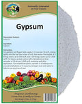 Gypsum 5 Pounds Natural Calcium Sulfate Fertillizer for Vegetables Flowers Lawns &amp Gardens – Improves Soil Boosts Plant Growth - Lancaster Agricultural Products