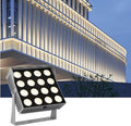 Square Narrow LED Flood Light - AC220V Spotlight Led Beam Lamp 30°A Beam of Light Spotlight Waterproof Long-Range Projection Lights Outdoor Wall Washer LampWarm White 36w