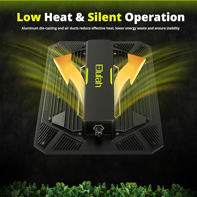 LED Grow Light Kit for Seed Start and Vegetable UAP1200 120W Grow Light and Saturn240 24W Under-Canopy Grow Lights for 2x2ft/3x3ft Grow Tent
