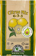 Down To Earth All Natural Fertilizers Organic Citrus Mix - Plant Food for Lemons Limes Oranges and Avocados 6-3-3 25 lb