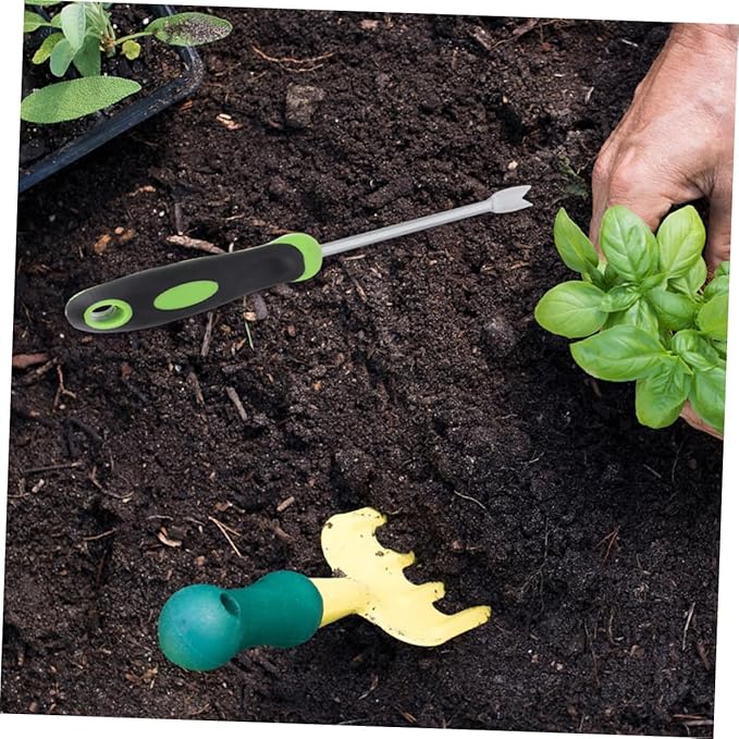 2pcs Weed Remover Tool Lightweight Garden Puller for Efficient Weeding Loosening and Plant Uprooting Gardens and Yards Versatile Manual Tool for Home and Agricultural Use