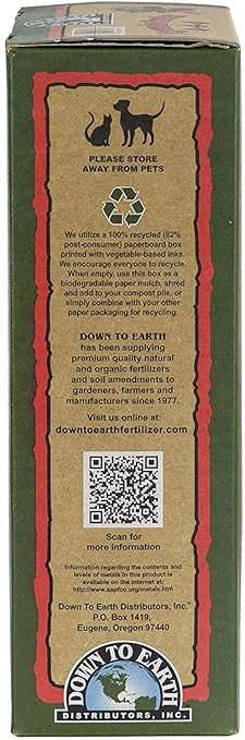 D&ampW Organic Vegetable Garden Fertilizer 4-4-4 5lb + E-Book Gardening Basics