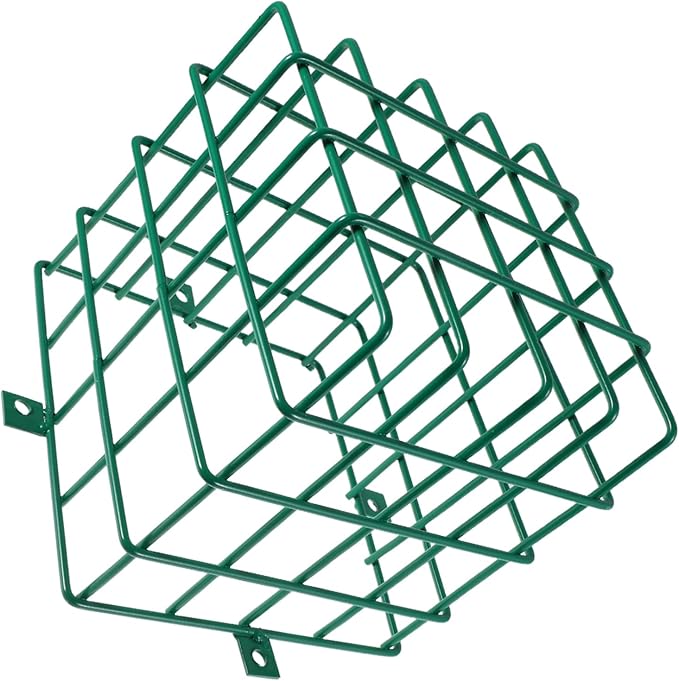 Spotlights Cage Wire Guard Durable Iron Landscape Lighting Protection for Outdoor Gardens Pathways Doorways andYards Weather Resistant Wire Dome for Ground Solar Lamps