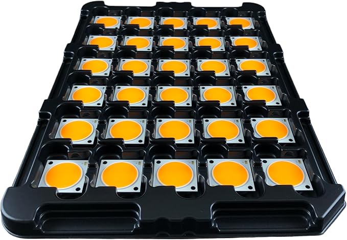 5X Pack CLU048-1212C4-503M2M2-F1 5000K 80CRI COB LED Chip Module max. 116.8W Version 6 500-2760mA 28x28mm. Projector Spotlight Horticultural Grow Light. Replacement for Cree CXB3590