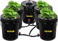 Hydroponics Deep Water Culture DWC Hydroponic System 5 Gallon 5 Buckets